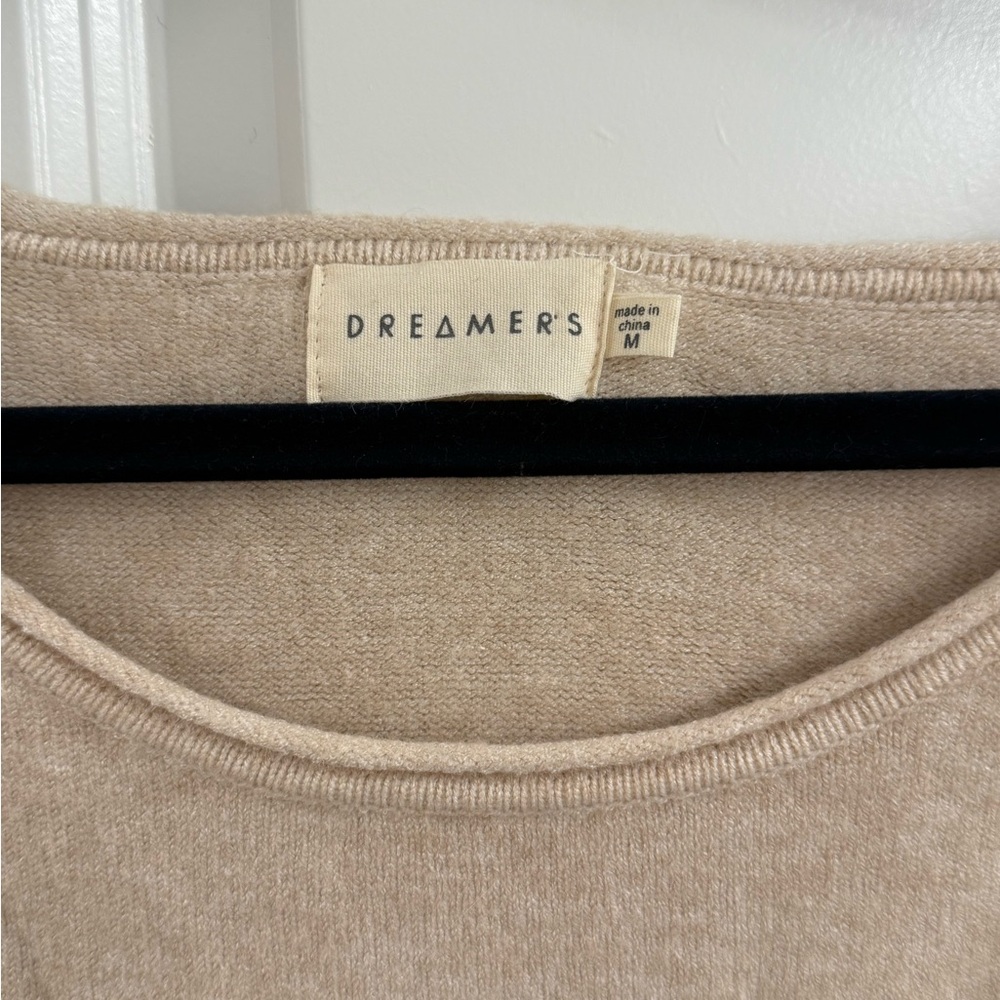 Dreamers Classic Tan Sweater - Picture 3 of 7